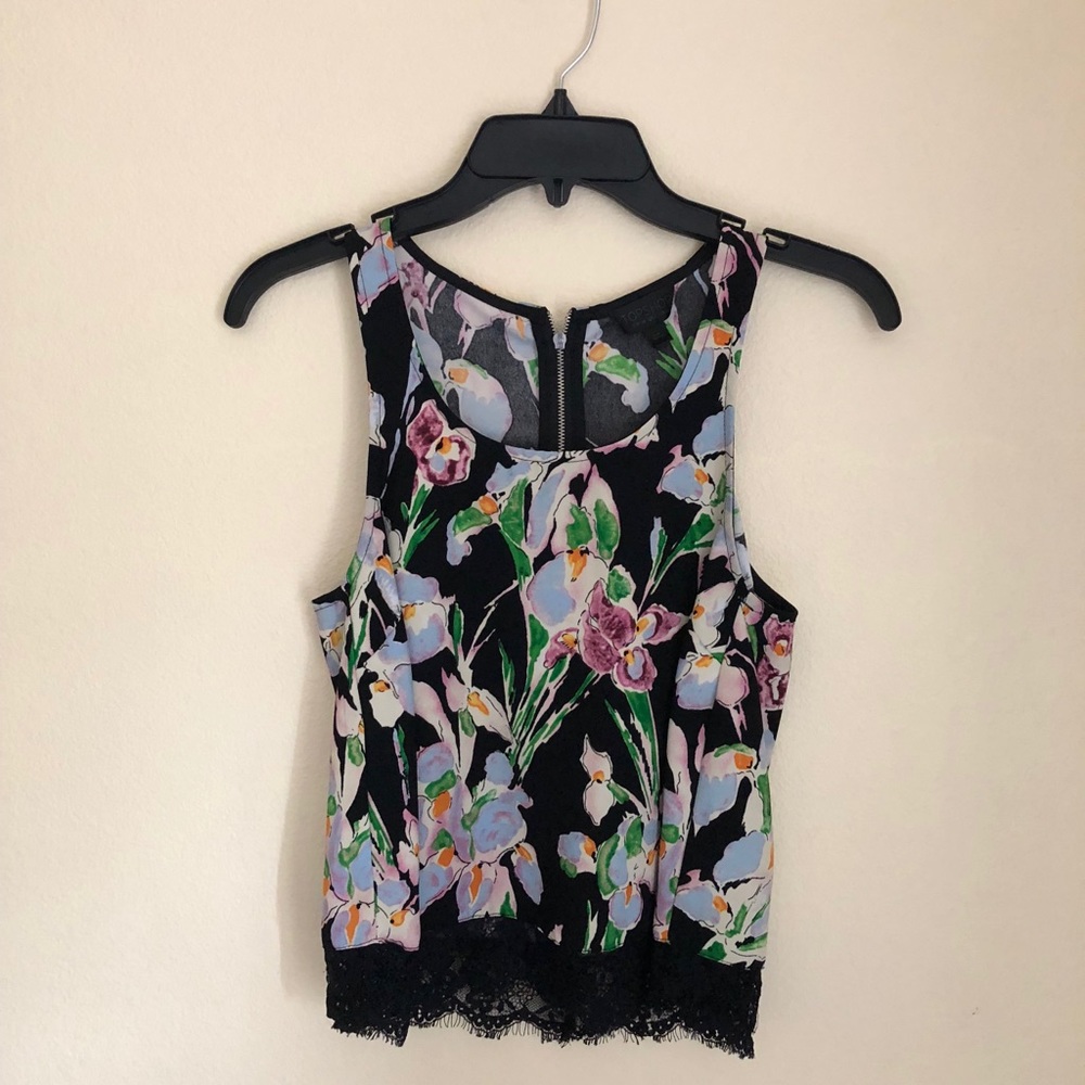 Floral Top from Topshop